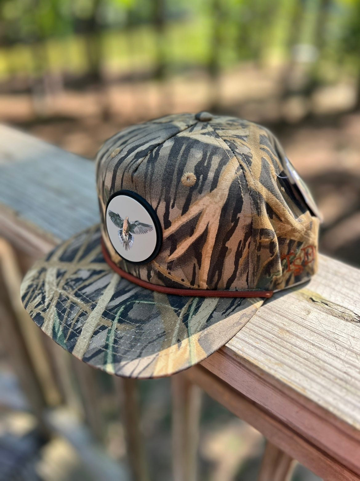 TSD 5 Panel Dove Hat in Sawgrass