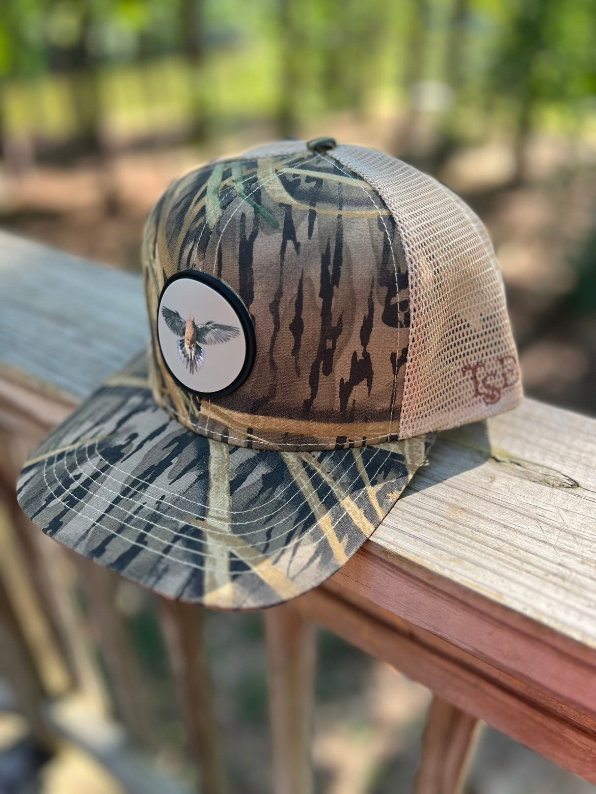 TSD Dove Trucker Hat in Sawgrass