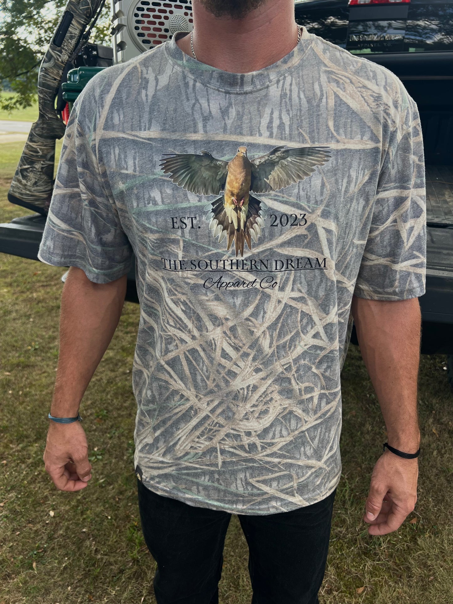 The Southern Dream x Mossy Oak©️ washed Sawgrass T-shirt
