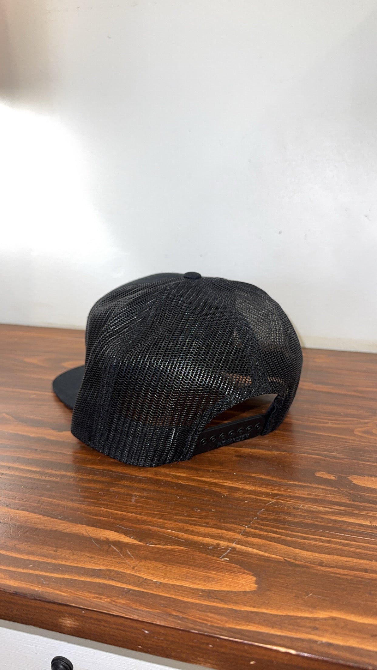 TSD Turkey Feathers 7 panel Hat in Black