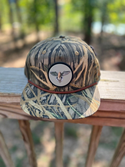 TSD 5 Panel Dove Hat in Sawgrass