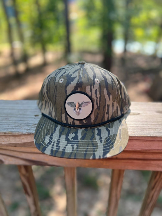 TSD 5 panel Dove Hat in Original Bottomland