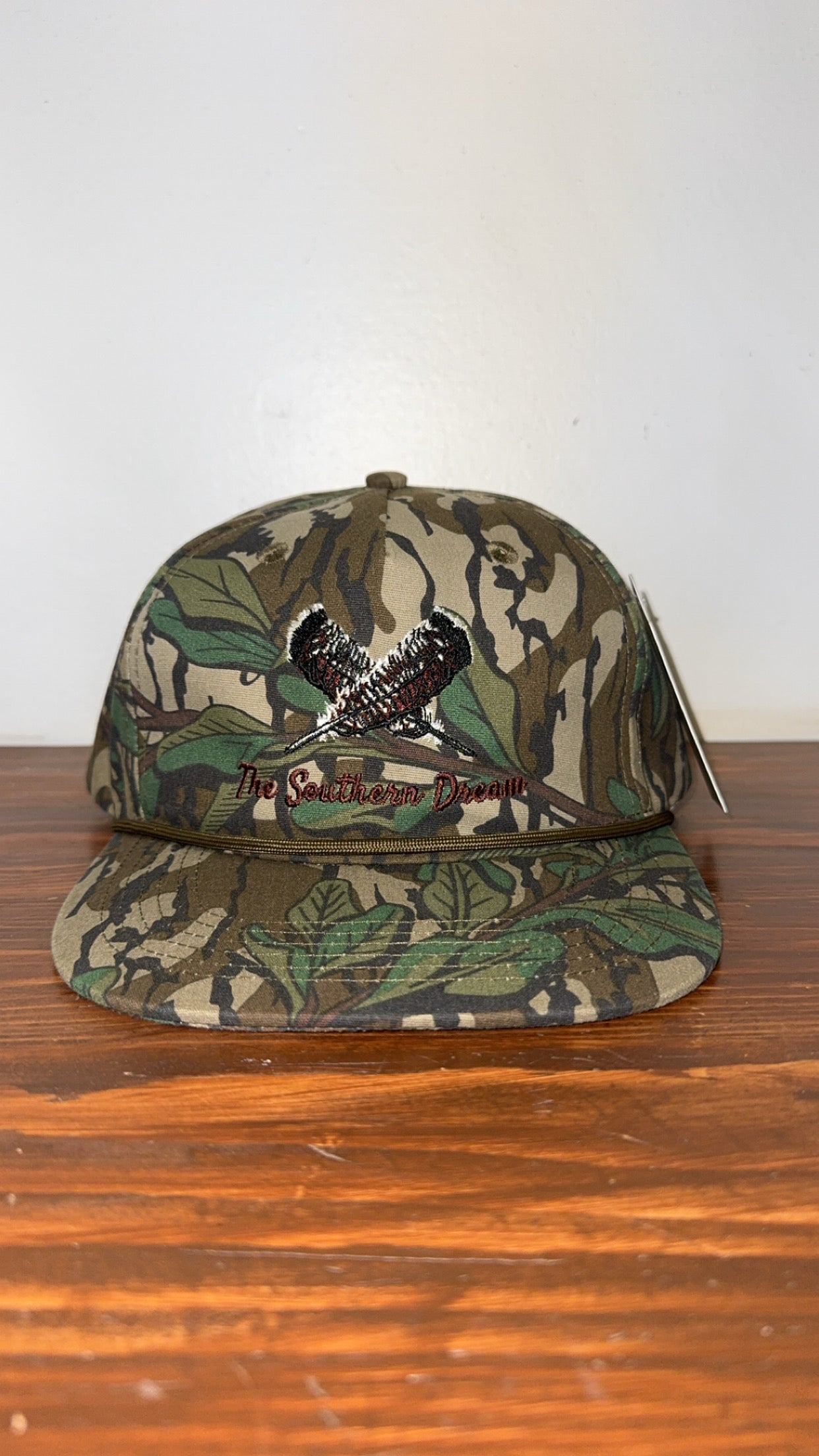 TSD Turkey Feathers Hat in Mossy Oak Greenleaf